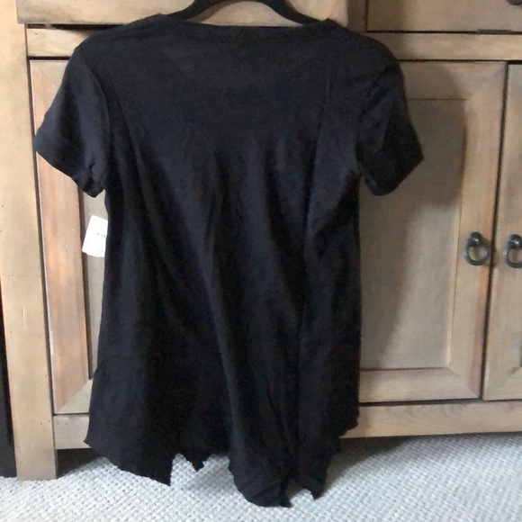WILT black asymmetric hem short sleeve S‎ - Picture 2 of 7
